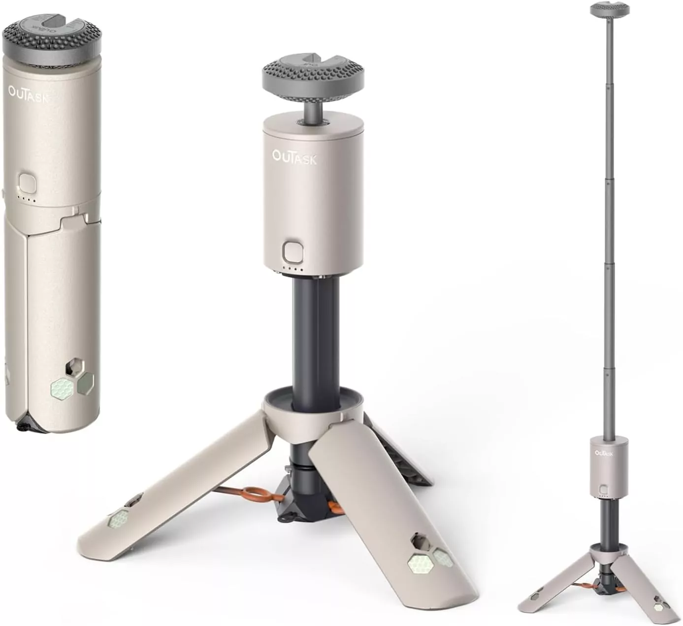 OUTASK Telescopic Lantern, 500lm 12000mAh Battery - Image 7