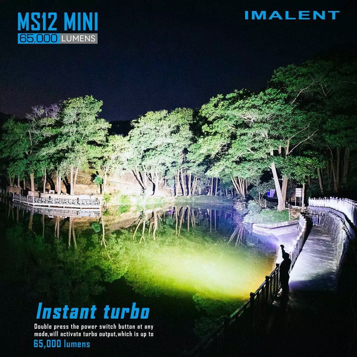 Imalent MS12 Mini, 65000lm, 1036m Throw - Image 8