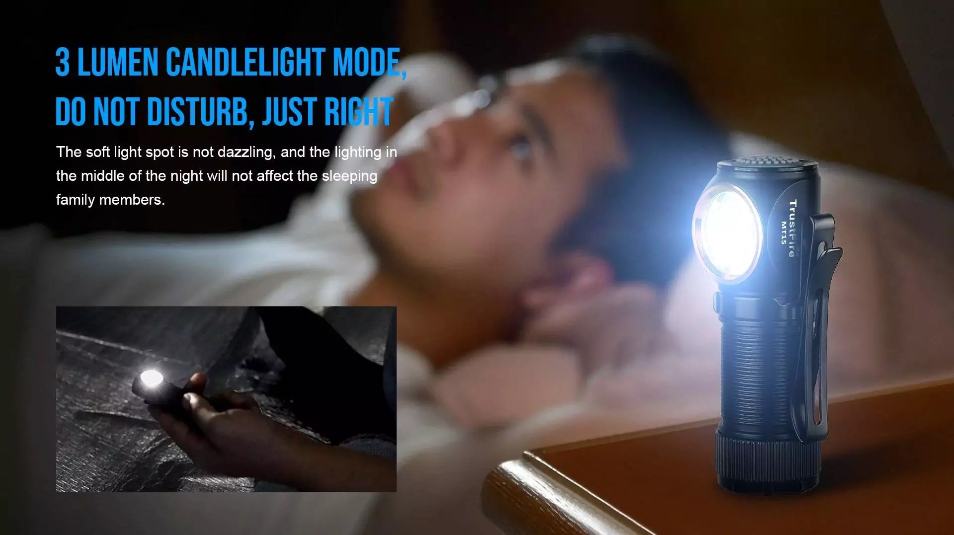 TrustFire MT15, 1000lumen, 105m - Image 12