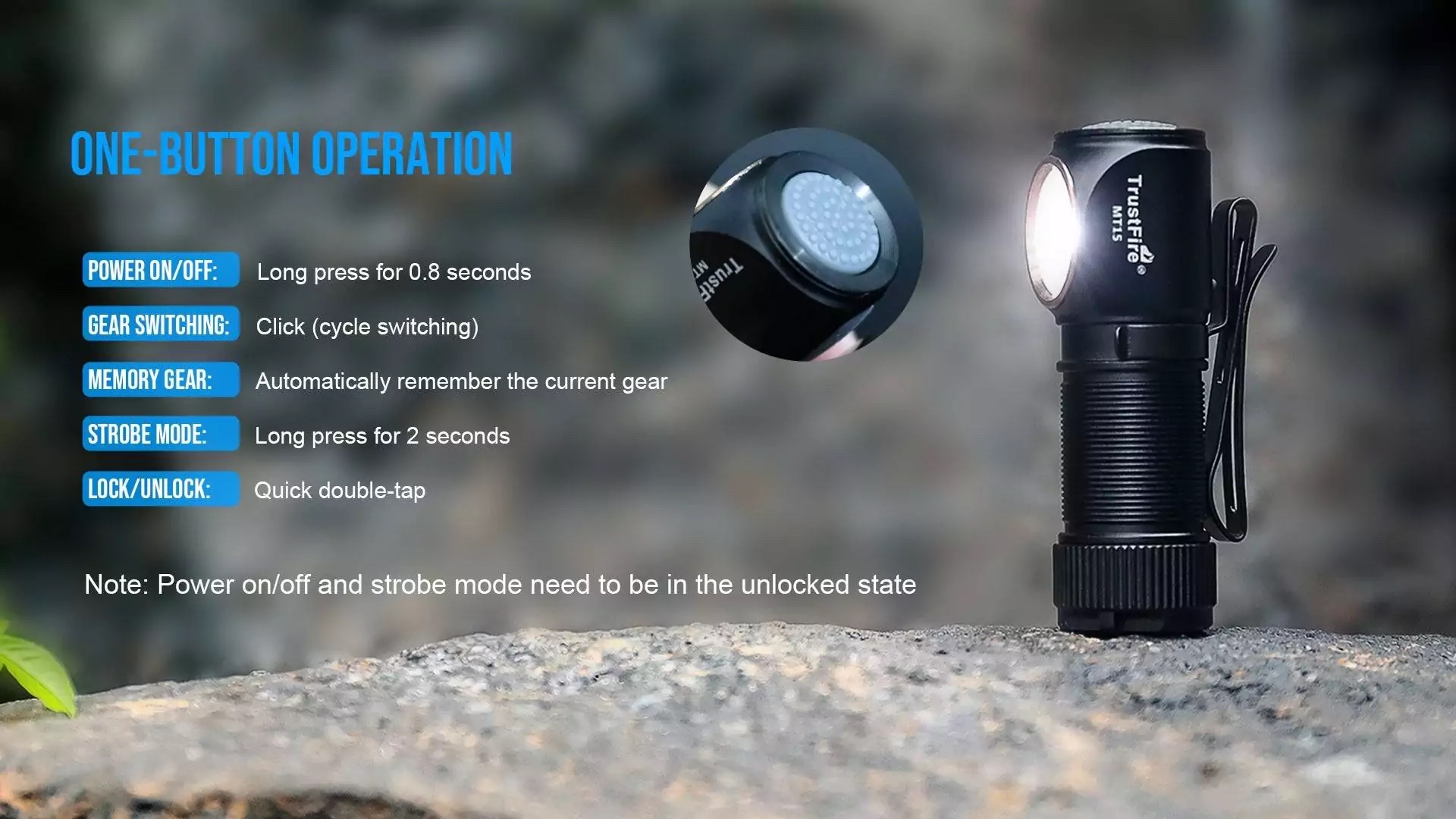 TrustFire MT15, 1000lumen, 105m - Image 17