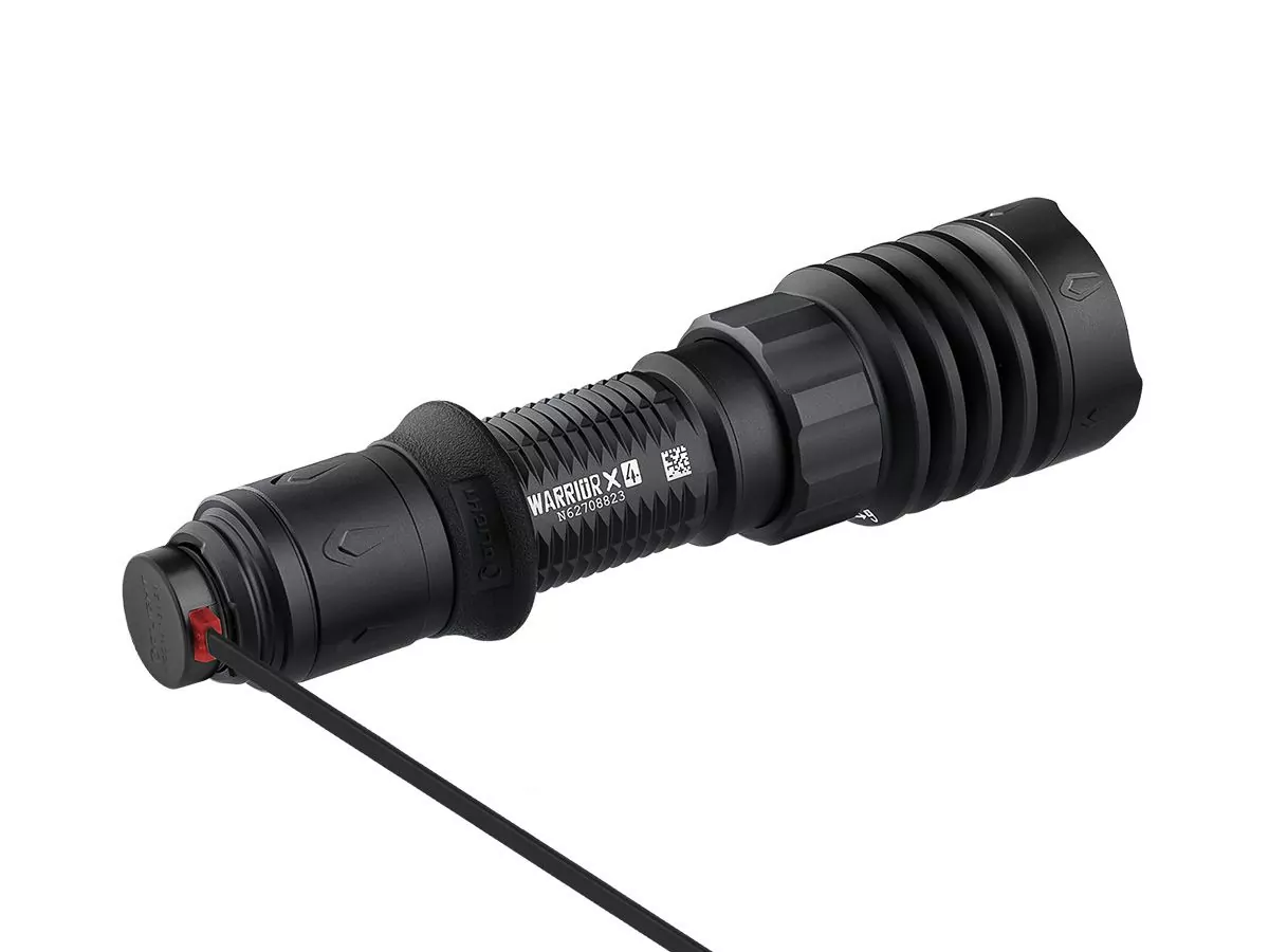 Olight Warrior X 4 Rechargeable LED Flashlight – 2600 Lumens – Includes 1 x 21700 – Matte Black - Image 9