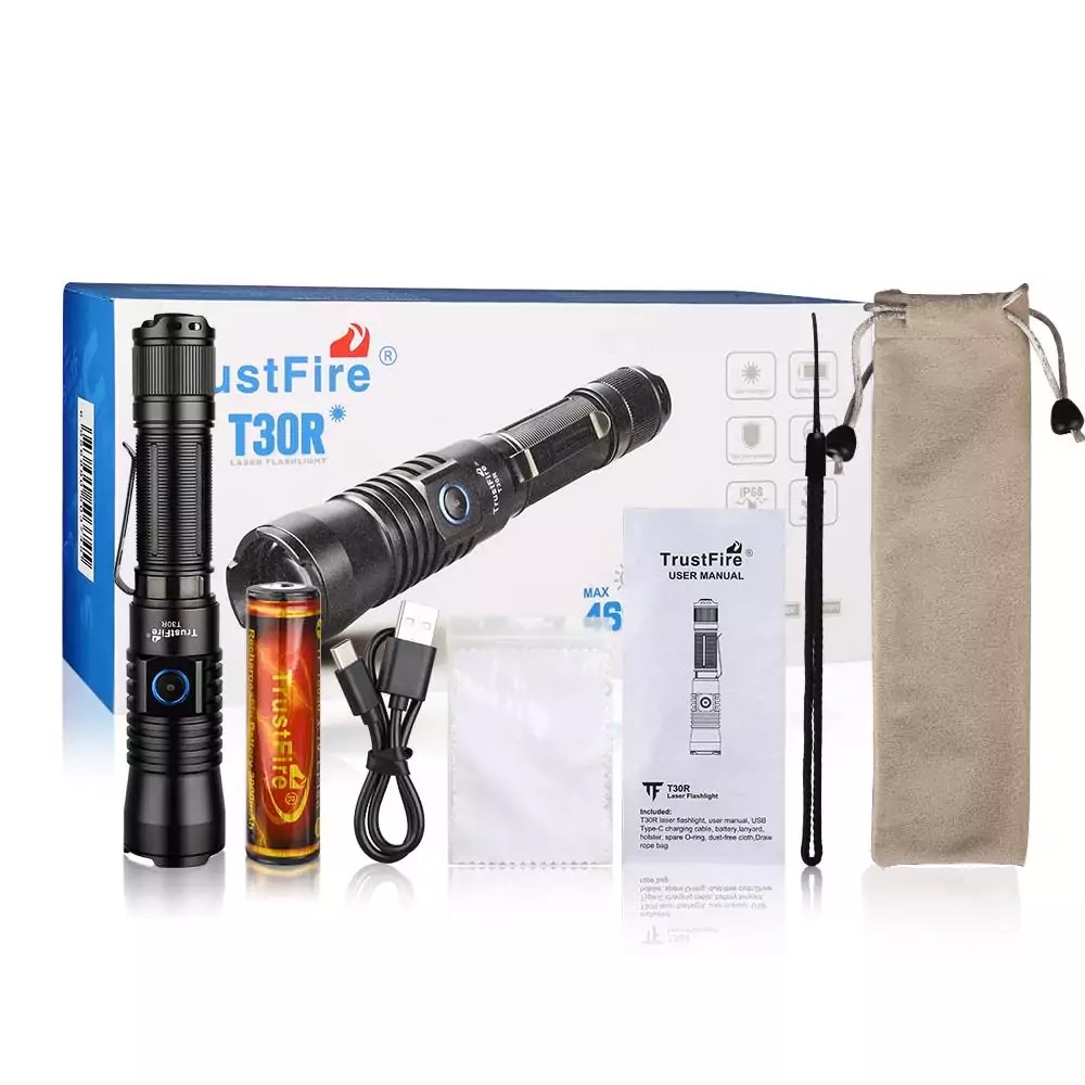 TrustFire T30R LEP, 460Lumen, 1100m Throw - Image 14