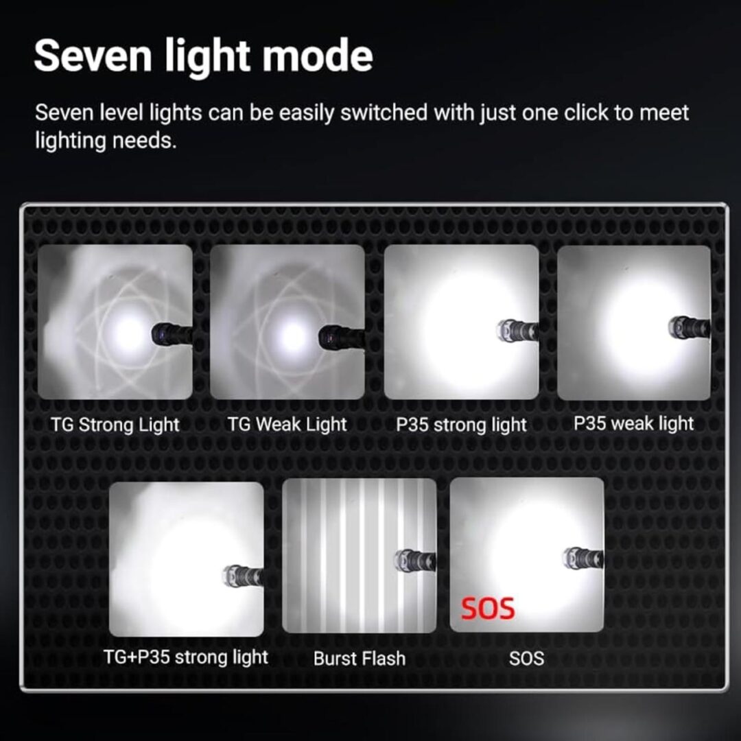 5100Lm 6 Led Ultimate Torch - Image 3