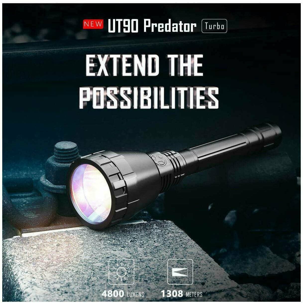 Imalent UT90 Kit 4800lumen, 1308m Throw - Image 3