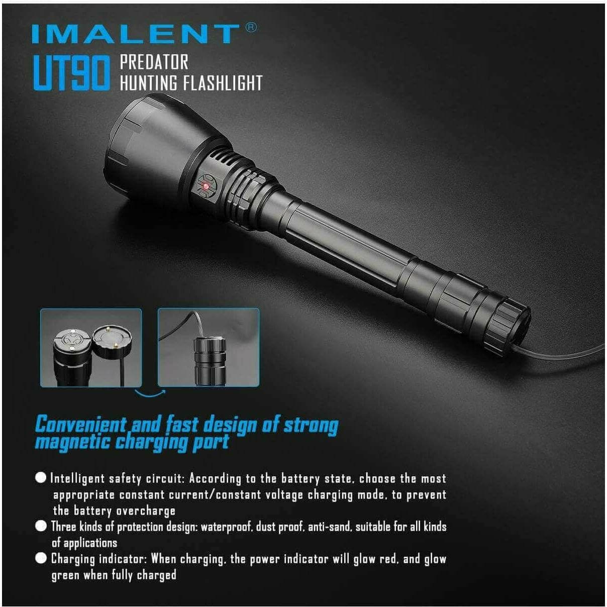 Imalent UT90 Kit 4800lumen, 1308m Throw - Image 9