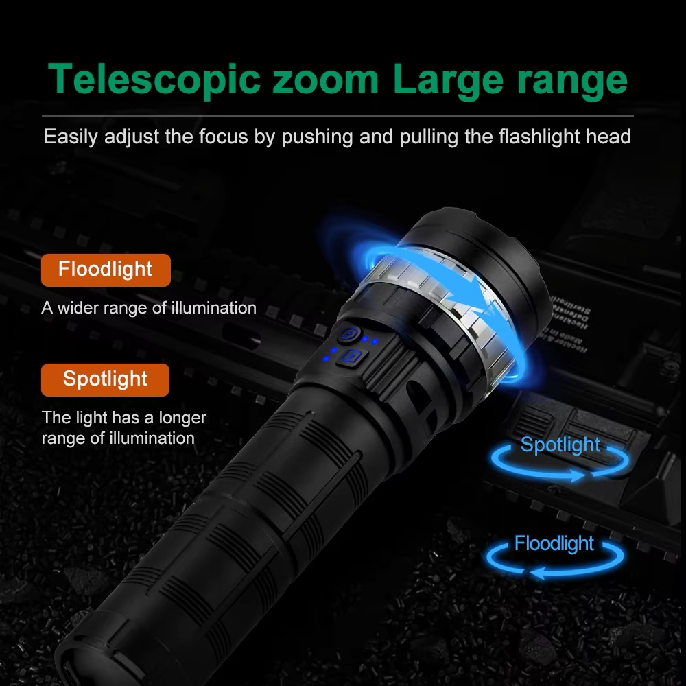 18,000 lm Laser LED COB Ultimate Torch - Image 4