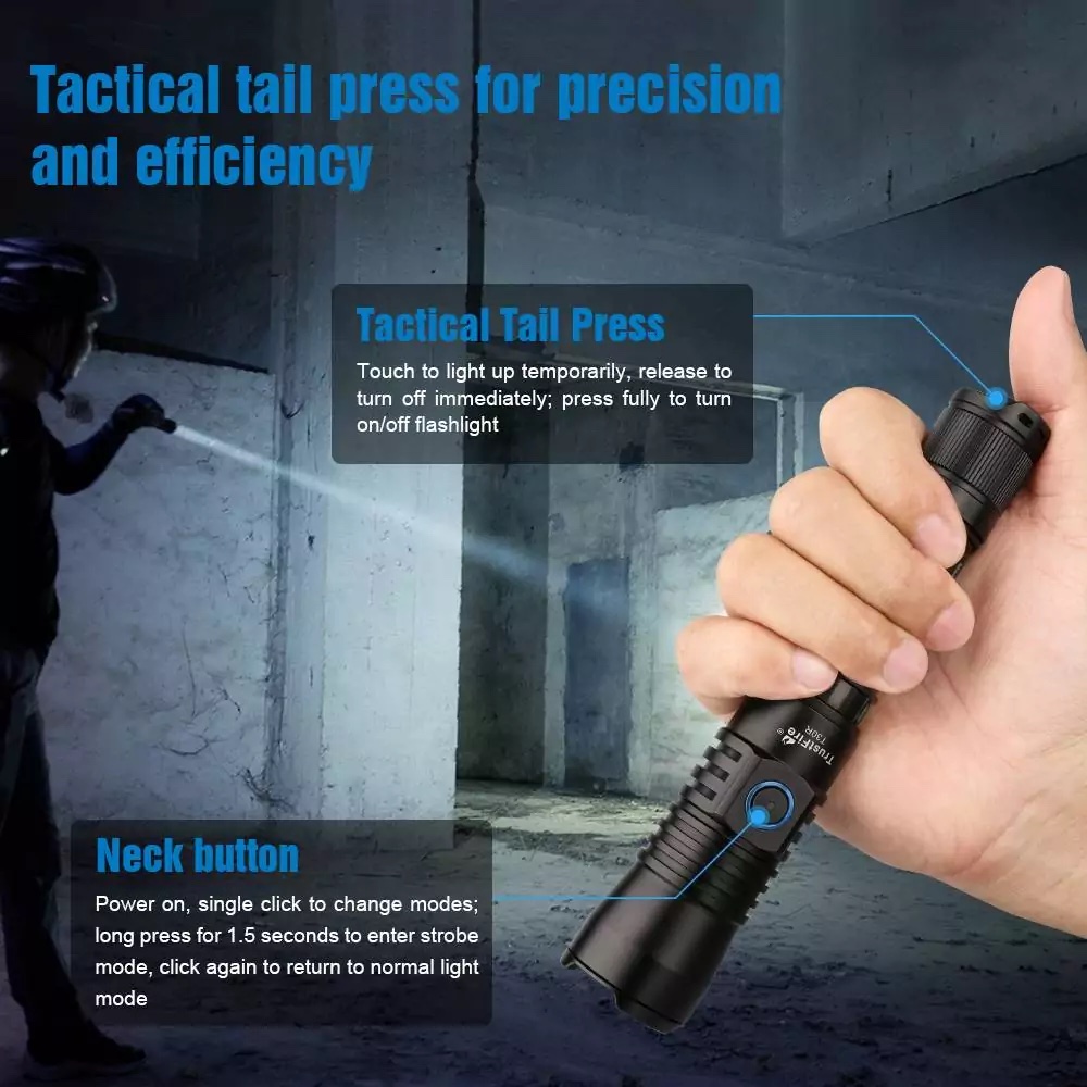 TrustFire T30R LEP, 460Lumen, 1100m Throw - Image 10