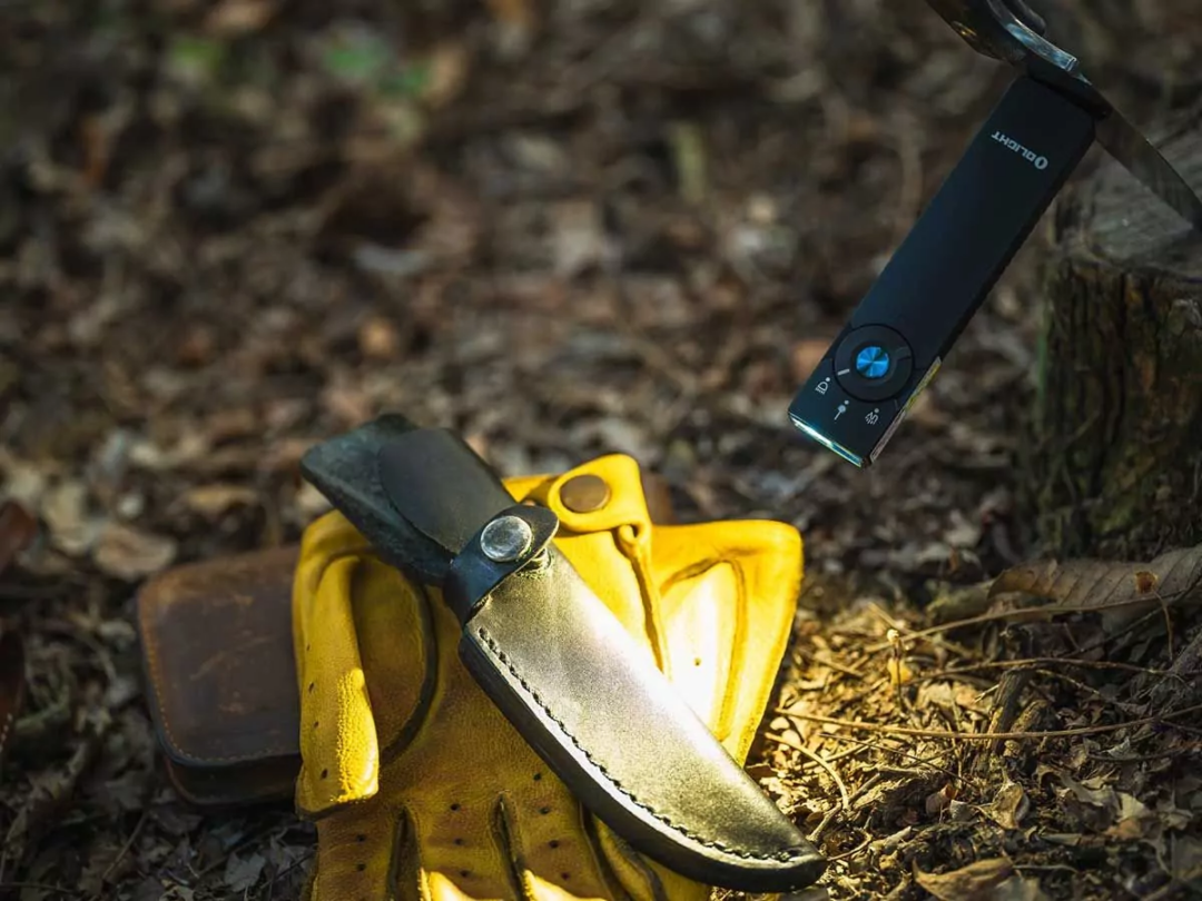 Olight Arkfeld Pro Rechargeable LED Flashlight – 1300 Lumens – Cool White LED – 365nm UV – 520nm Green Laser – Uses Built-in 1500mAh Li-Poly Battery Pack – Black - Image 10