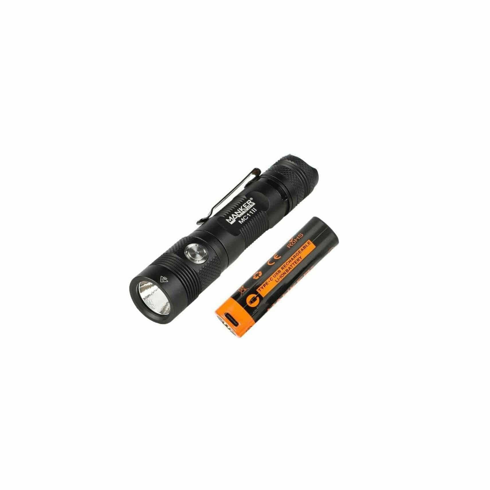 Manker MC11 II , 2000 Lumen, 305m Throw, Rechargeable - Image 6