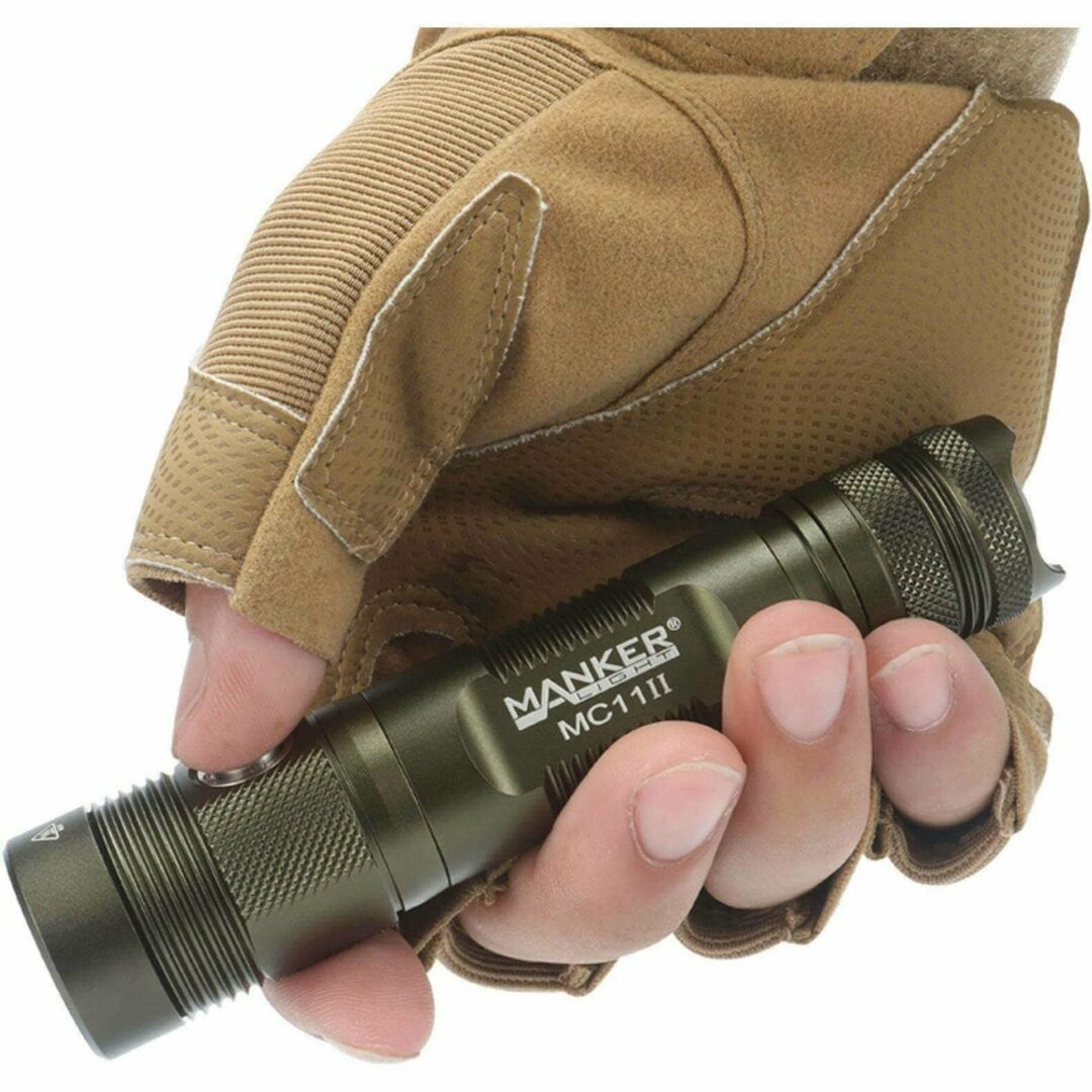 Manker MC11 II Green, 2000 Lumen, 305m THROW, Rechargeable - Image 4