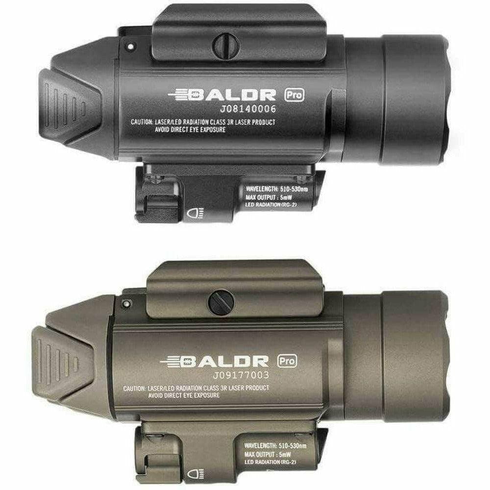 OLight Baldr Pro, 1350 Lumen, 260m Throw, 5mW Green Laser - Image 2