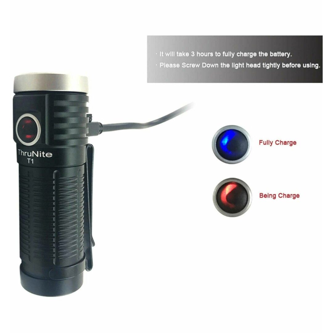 ThruNite T1 1500lm, 102m Throw - Image 5