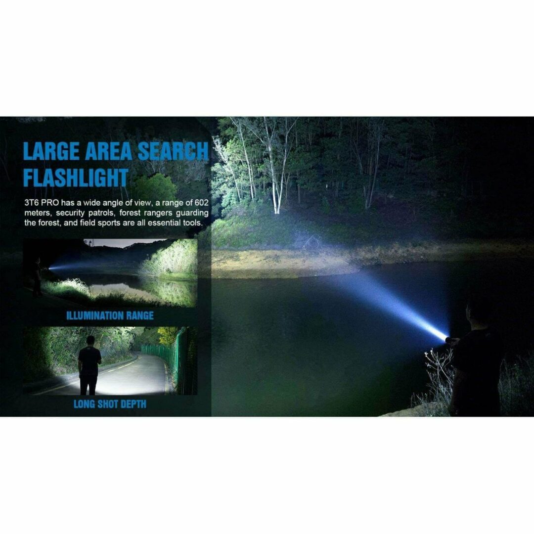 TrustFire 3T6 Pro, 5200lm, 602m - Image 10