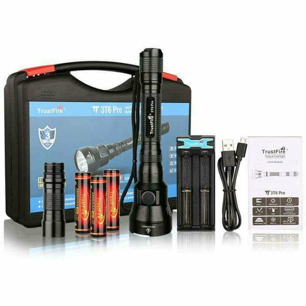 TrustFire 3T6 Pro, 5200lm, 602m