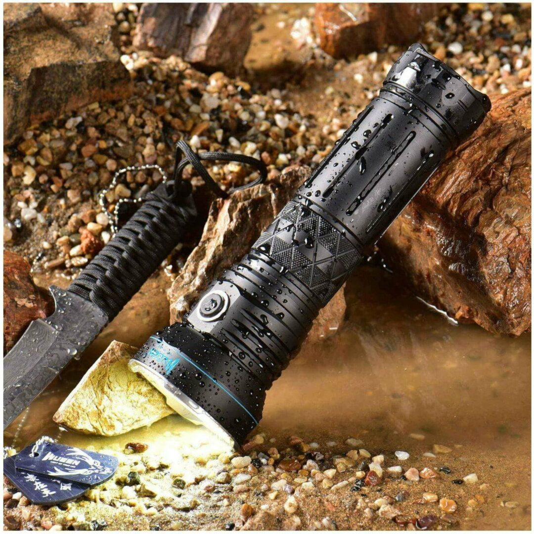 Wuben A9, 12000 Lumen, 420m Throw Rechargeable - Image 5