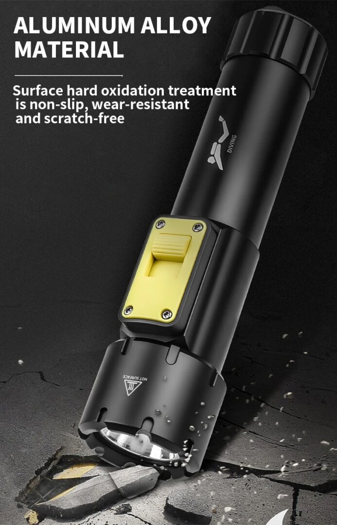 8000 lm Ultimate Torch® D-611 Pro Diving Flashlight –Beast of the Depths - Image 13