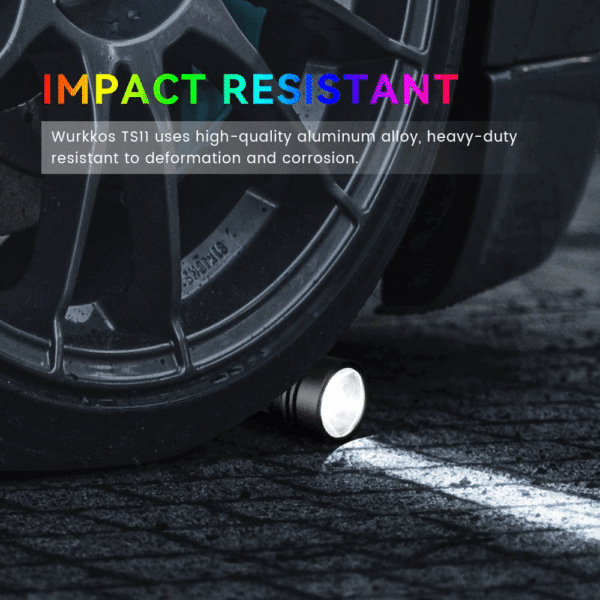 Wurkkos TS11 2000 Lumen 616m Throw Rechargeable Mini Flashlight with 18350 Battery - Image 14