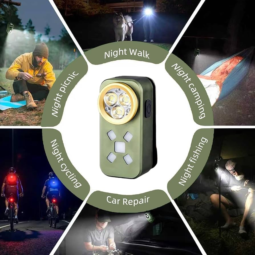 Ultimate Oclip 500LM Rechargeable EDC Flashlight – Compact Power in Your Pocket - Image 3