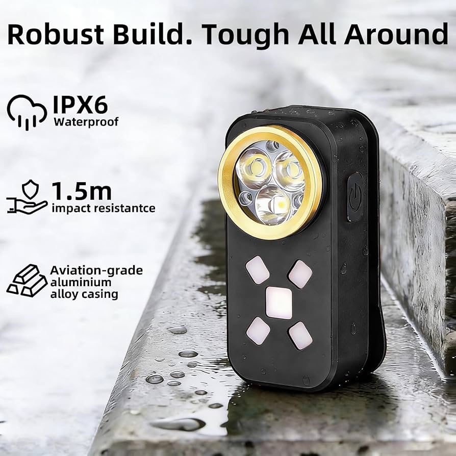 Ultimate Oclip 500LM Rechargeable EDC Flashlight – Compact Power in Your Pocket - Image 10