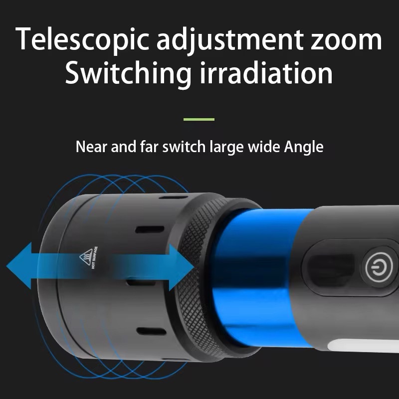 10 000 LUMEN TRI-COLOR LASER LED TORCH - Image 6
