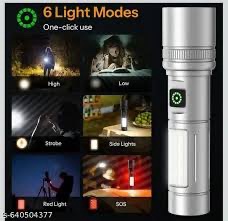 Ultimate Torch 4000LM Tactical Zoom Flashlight - Image 2
